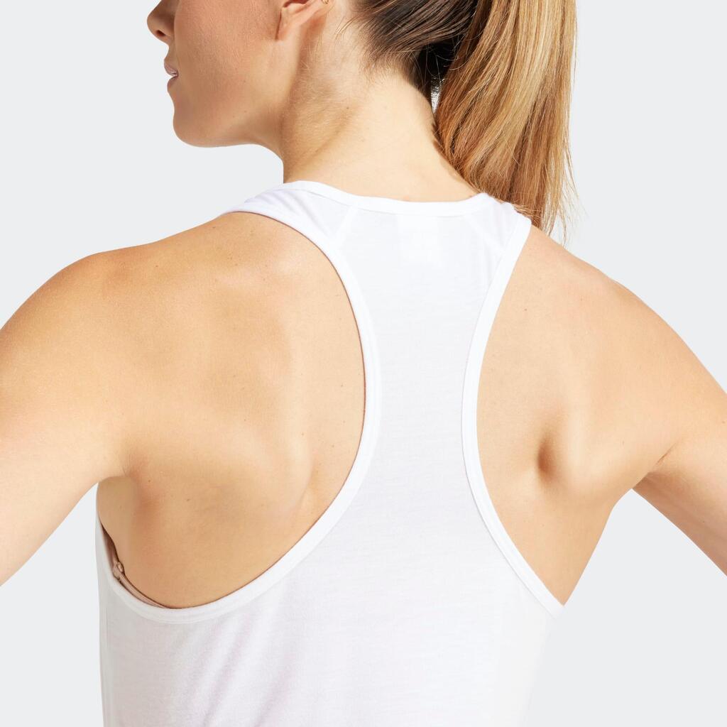 Women's Fitness Tank Top - White