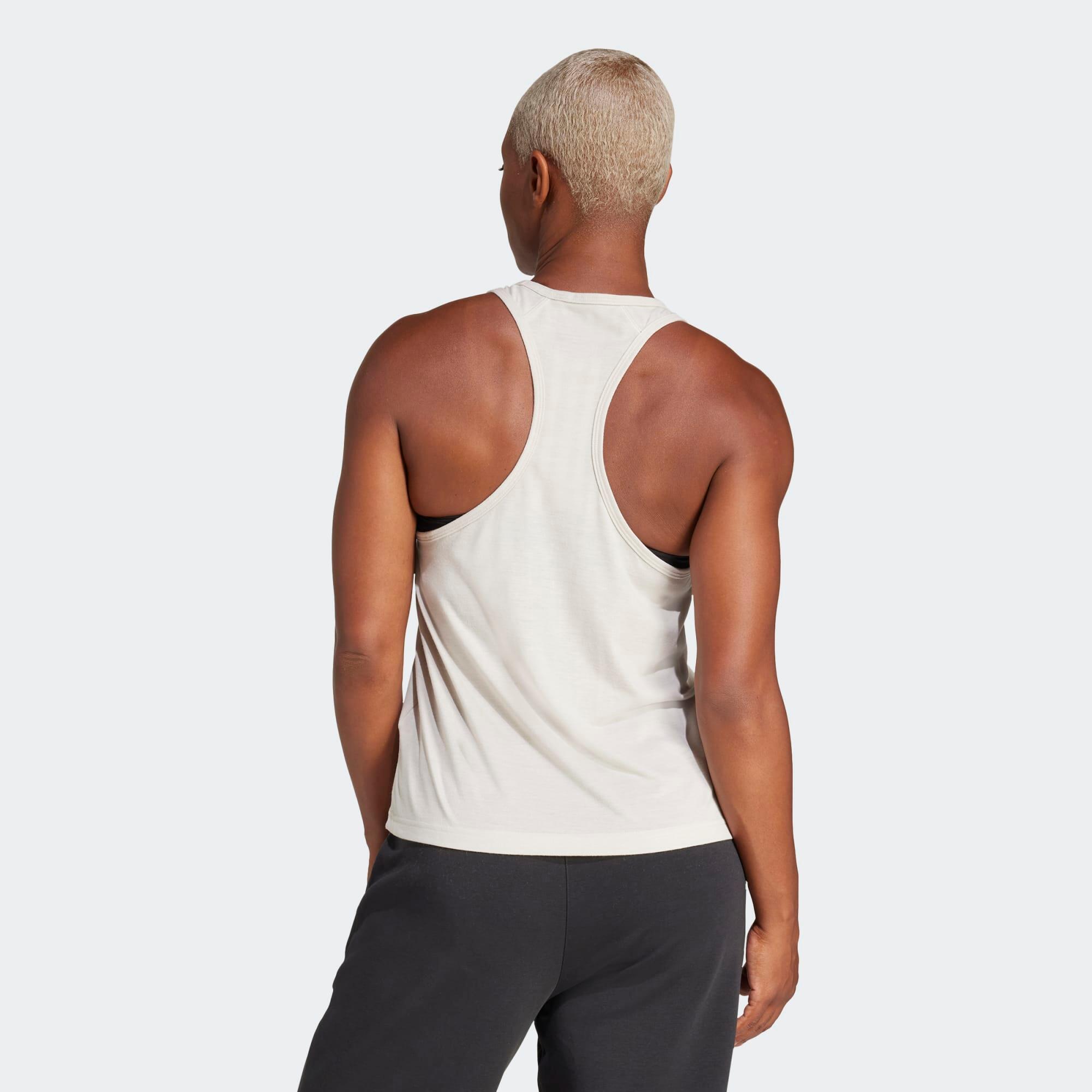 Débardeur fitness femme, gris 3/5