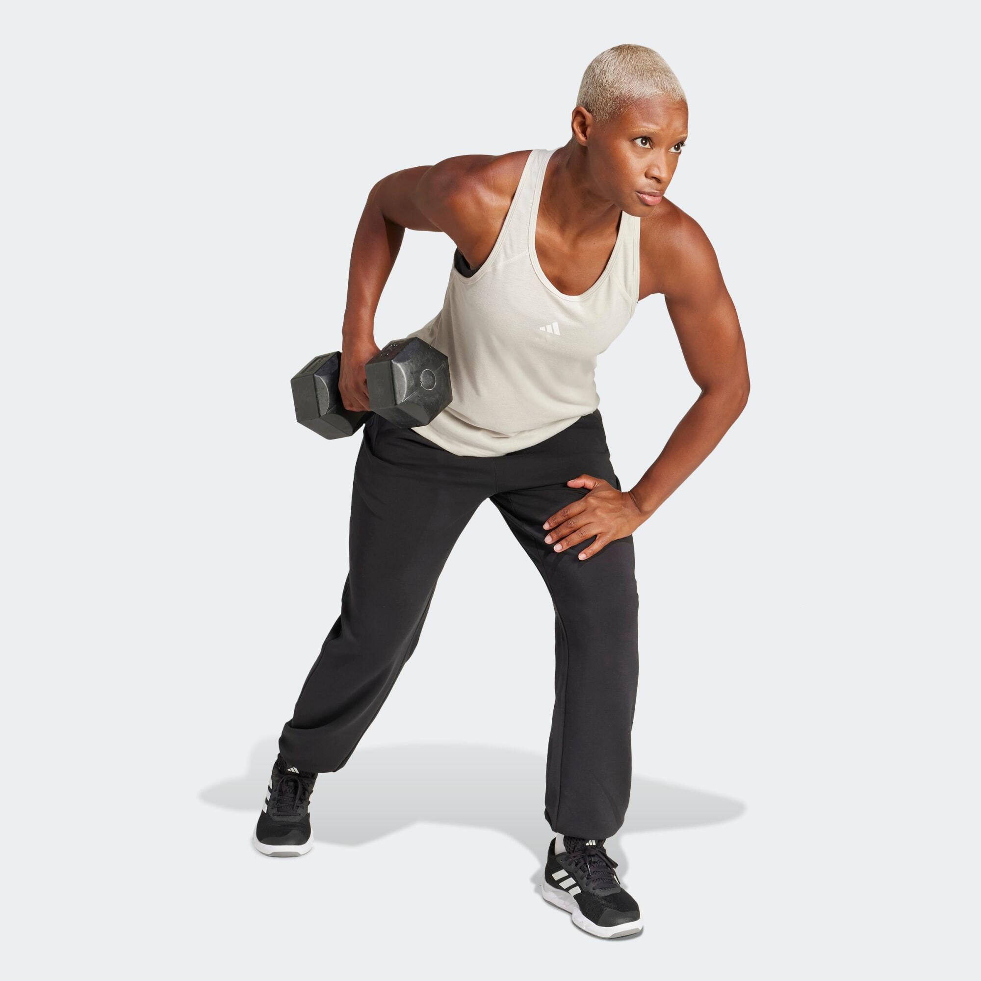 Débardeur fitness femme, gris 2/5