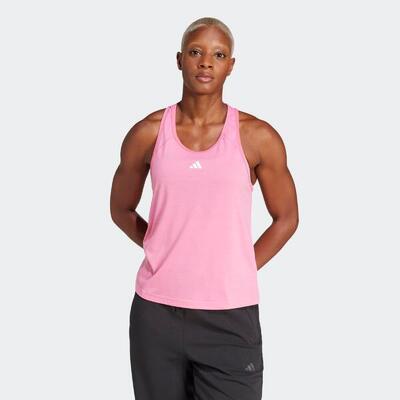 Canotta ADIDAS donna palestra regular fit traspirante rosa