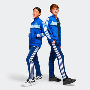 Chándal Poliéster Niños de 5 a 16 años adidas Tiberio Azul Blanco