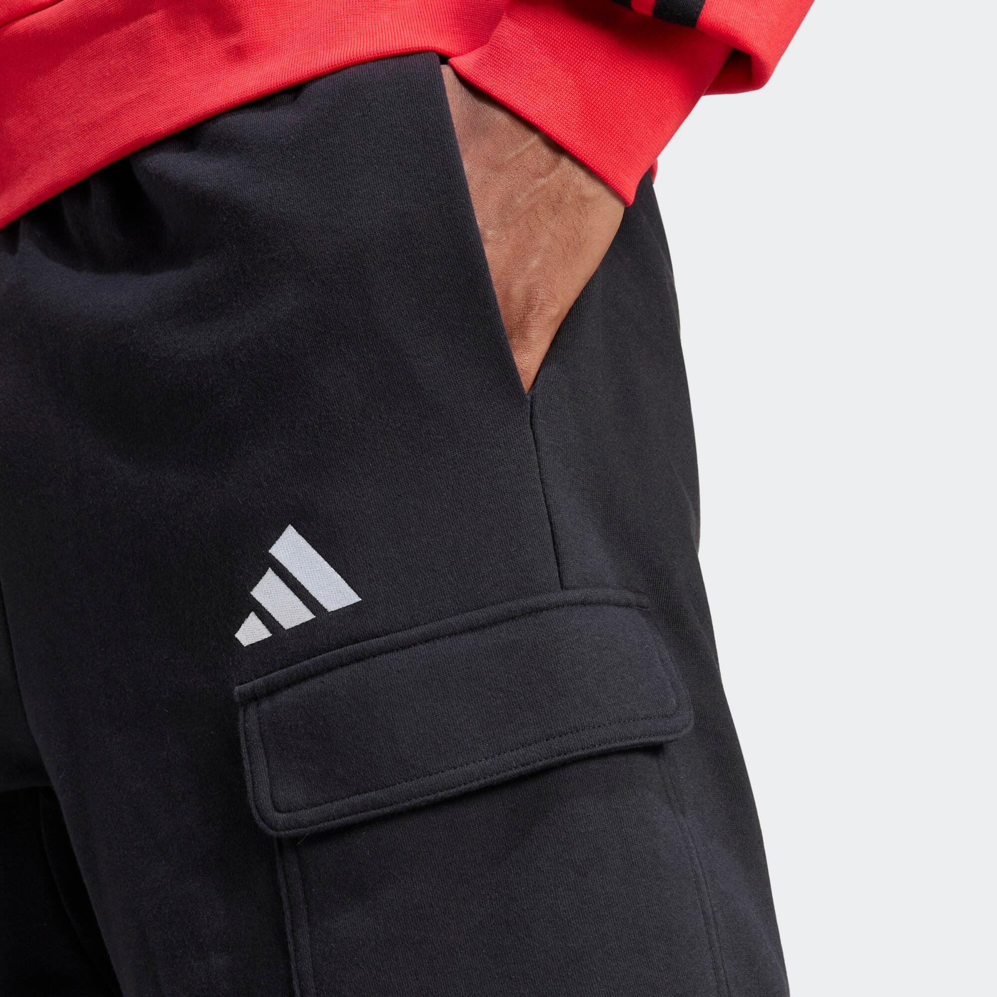Pantalón Corto Hombre Negro Algodón 5/5