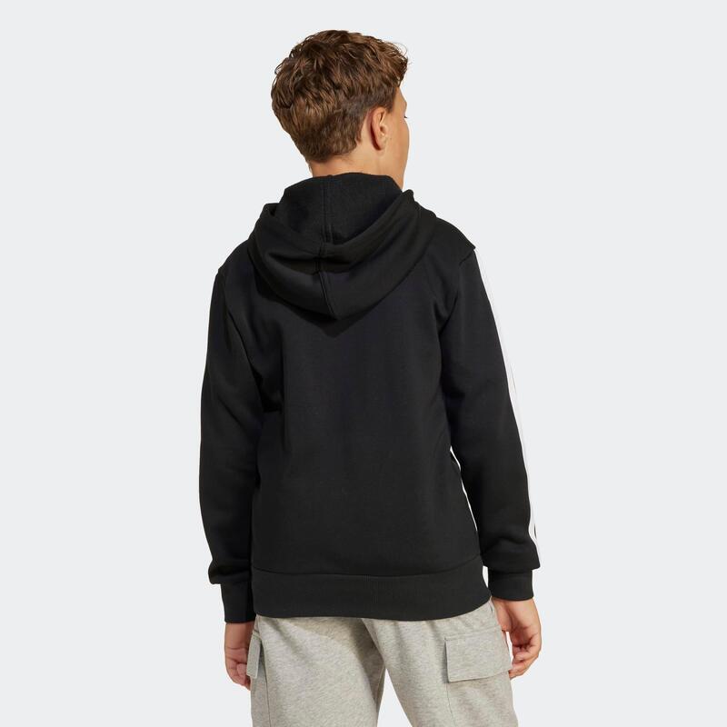 Hanorac cu glugă ADIDAS Negru Copii