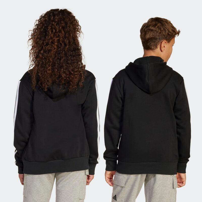 Hanorac cu glugă ADIDAS Negru Copii