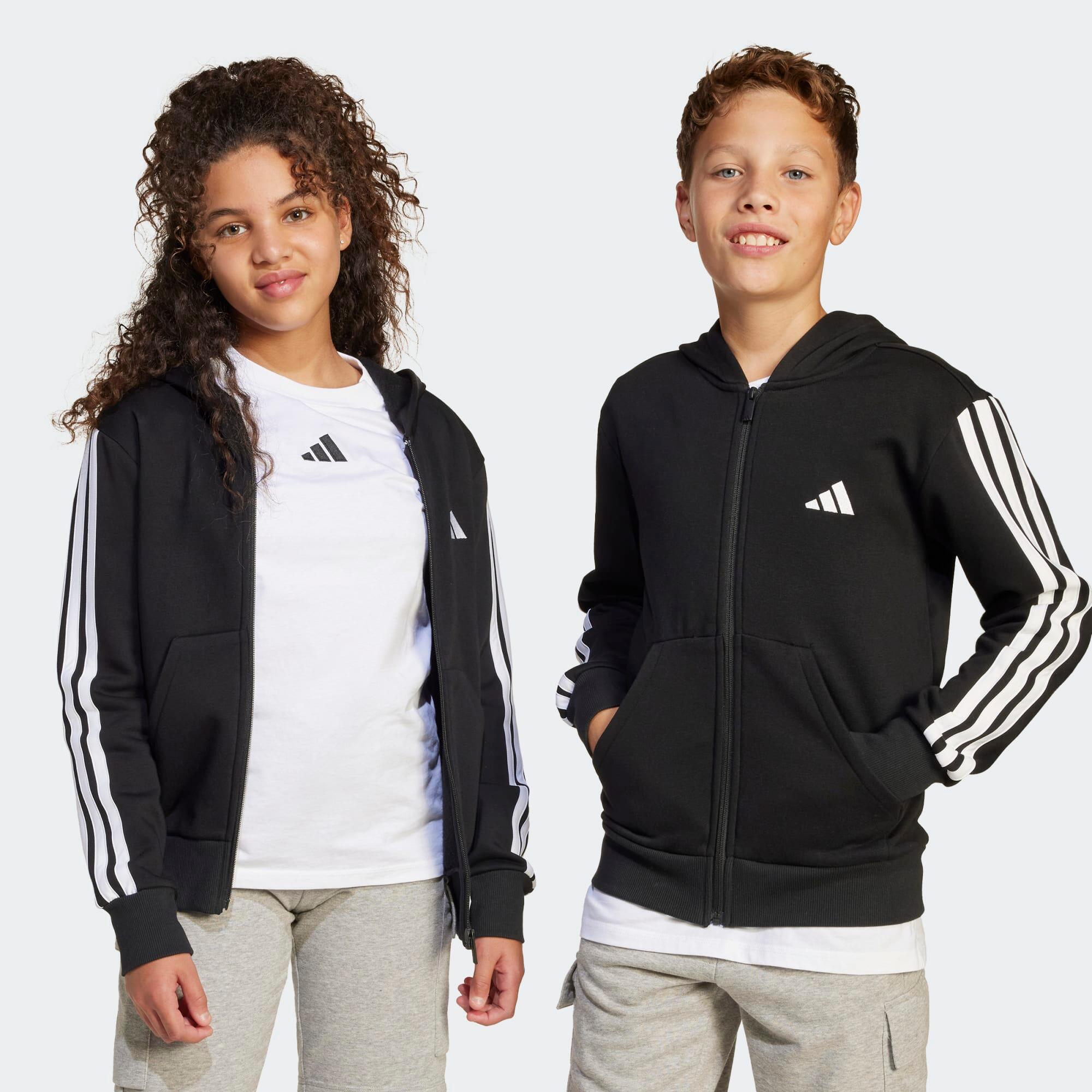 Kapuzenjacke Kinder - schwarz  1/7