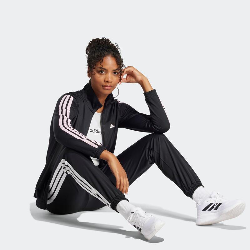 Pantalon din poliester ADIDAS Negru Damă