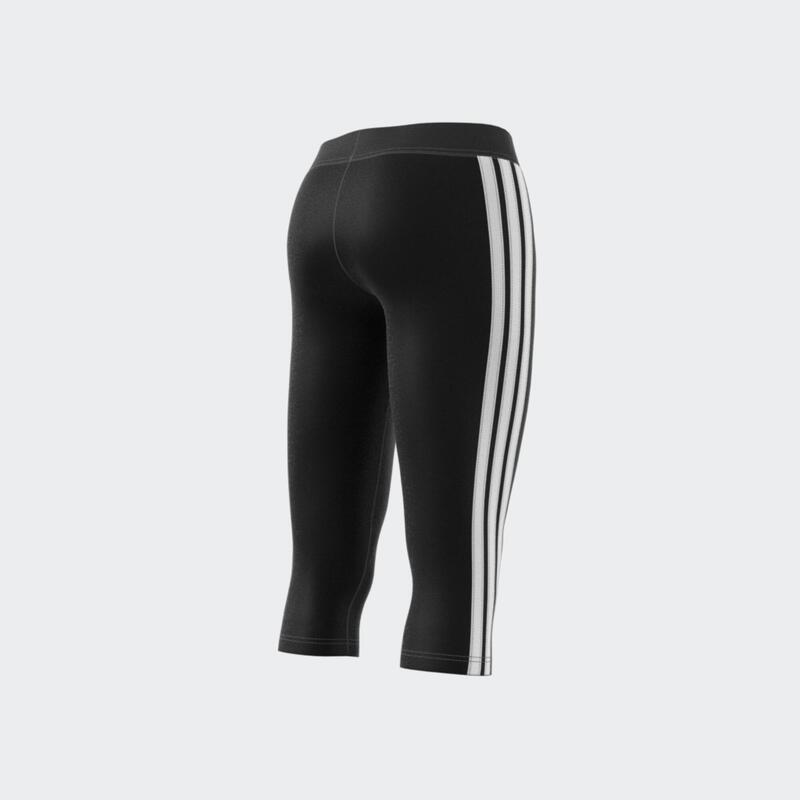 Colanți Fitness din bumbac ADIDAS Negru Damă