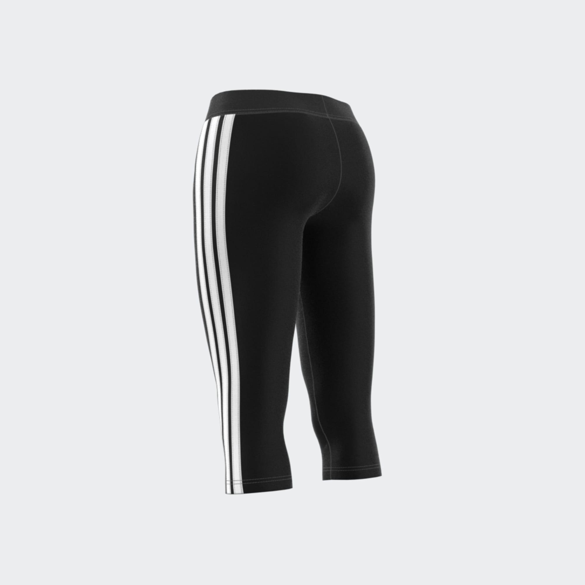 Women's Cotton Fitness Leggings - Black 4/8