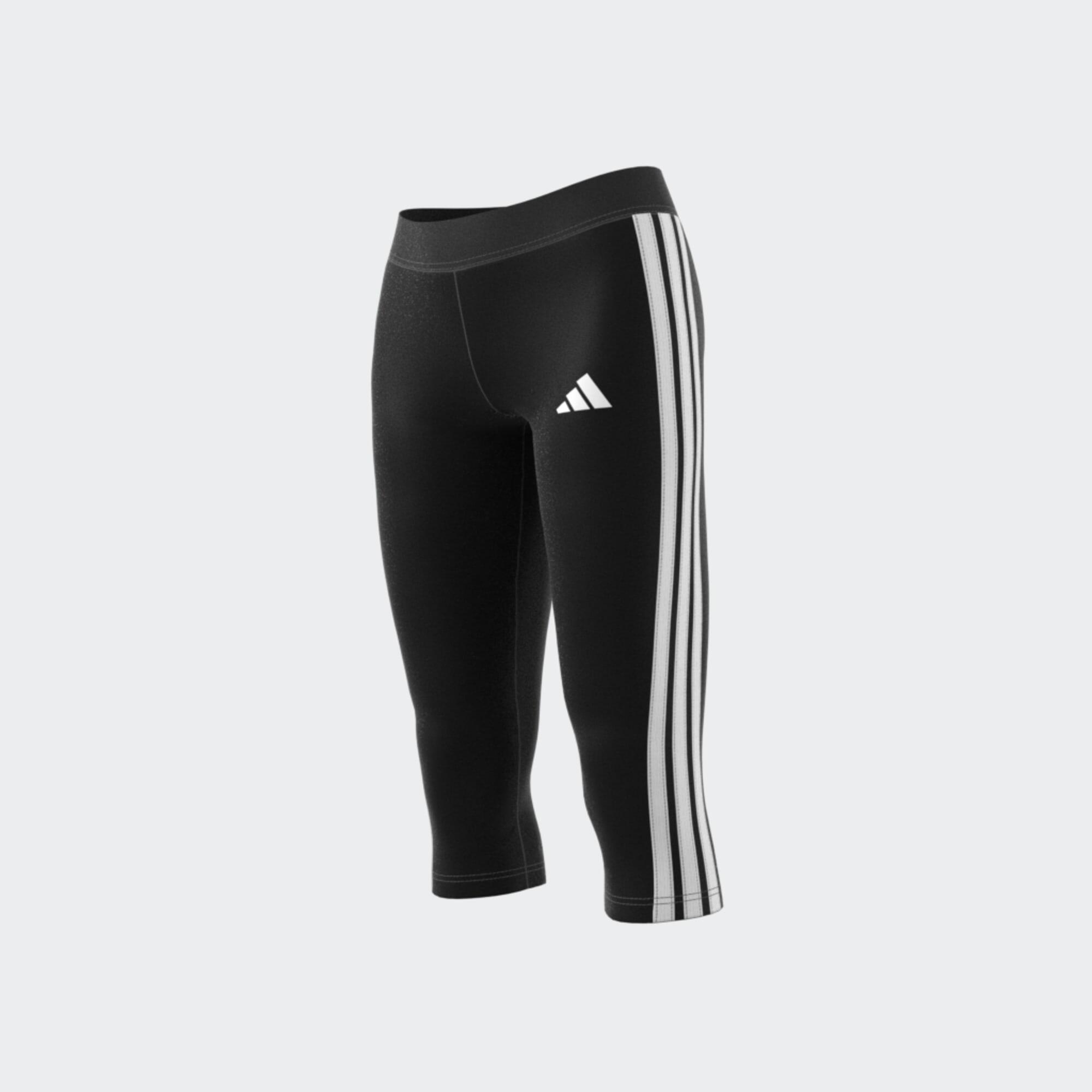 Women's Cotton Fitness Leggings - Black 2/8