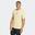 T-shirt de fitness homme, jaune