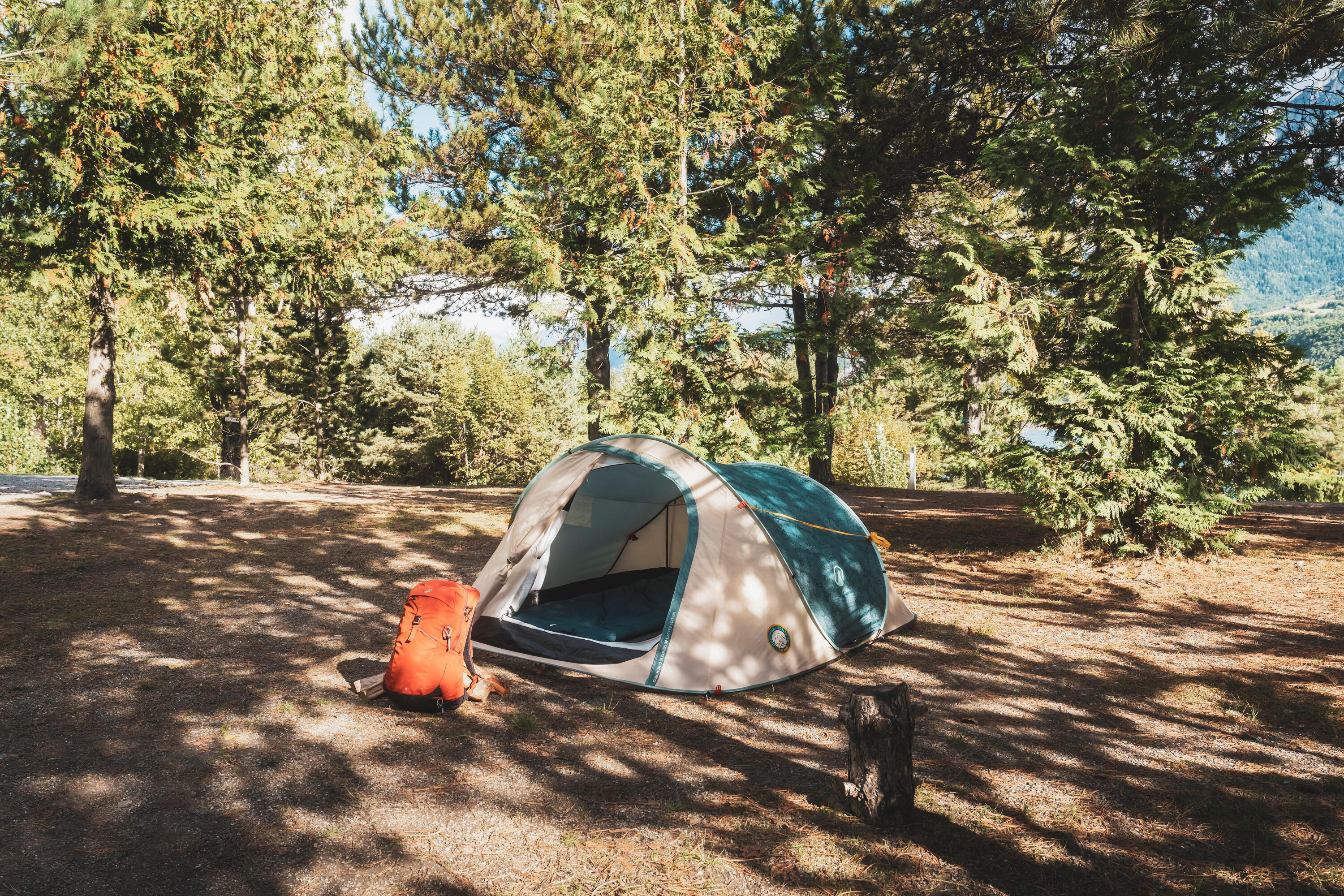 Tenda campeggio 2 SECONDS LIMITED EDITION Wood | 3 posti 12/12