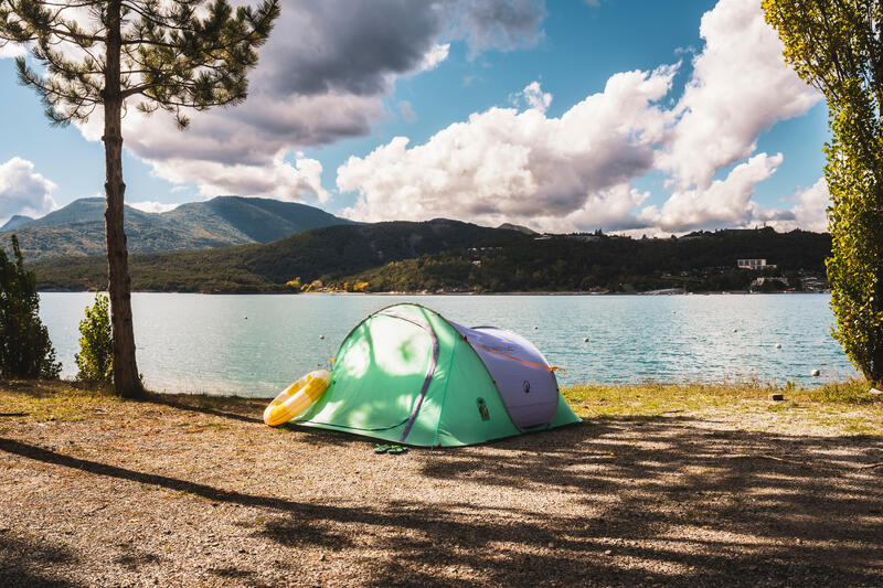 Hoe vouw je een pop-up tent op? 