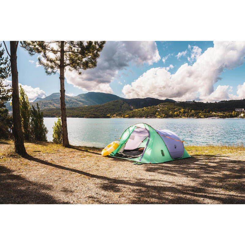 Cort Camping 2 Seconds 3 Persoane Summer Ediție limitată