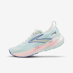 Chaussures de Running Femme, Brooks Glycerin 22 Blanche