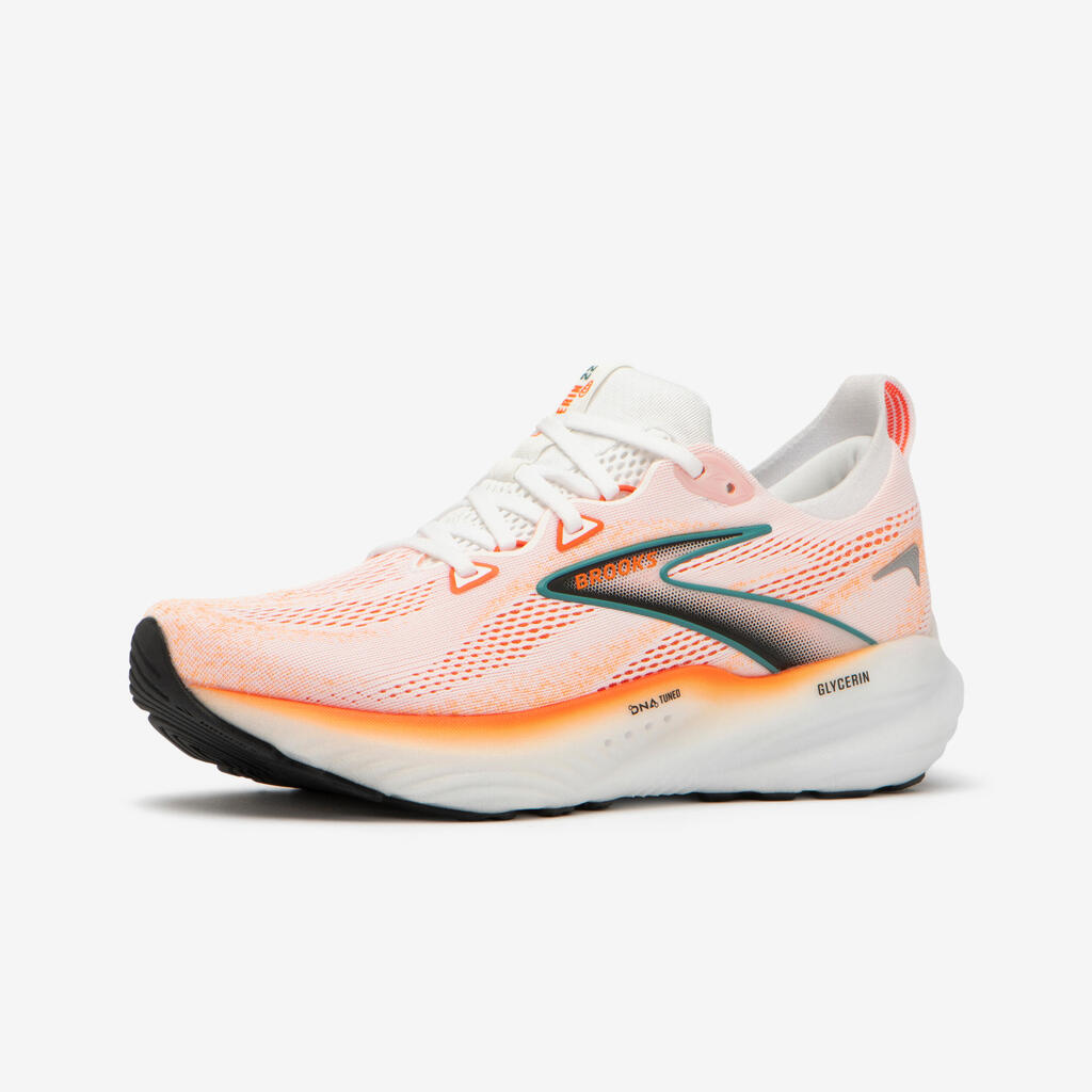 Meeste jooksujalatsid Brooks Glycerin 22, valge/oranž