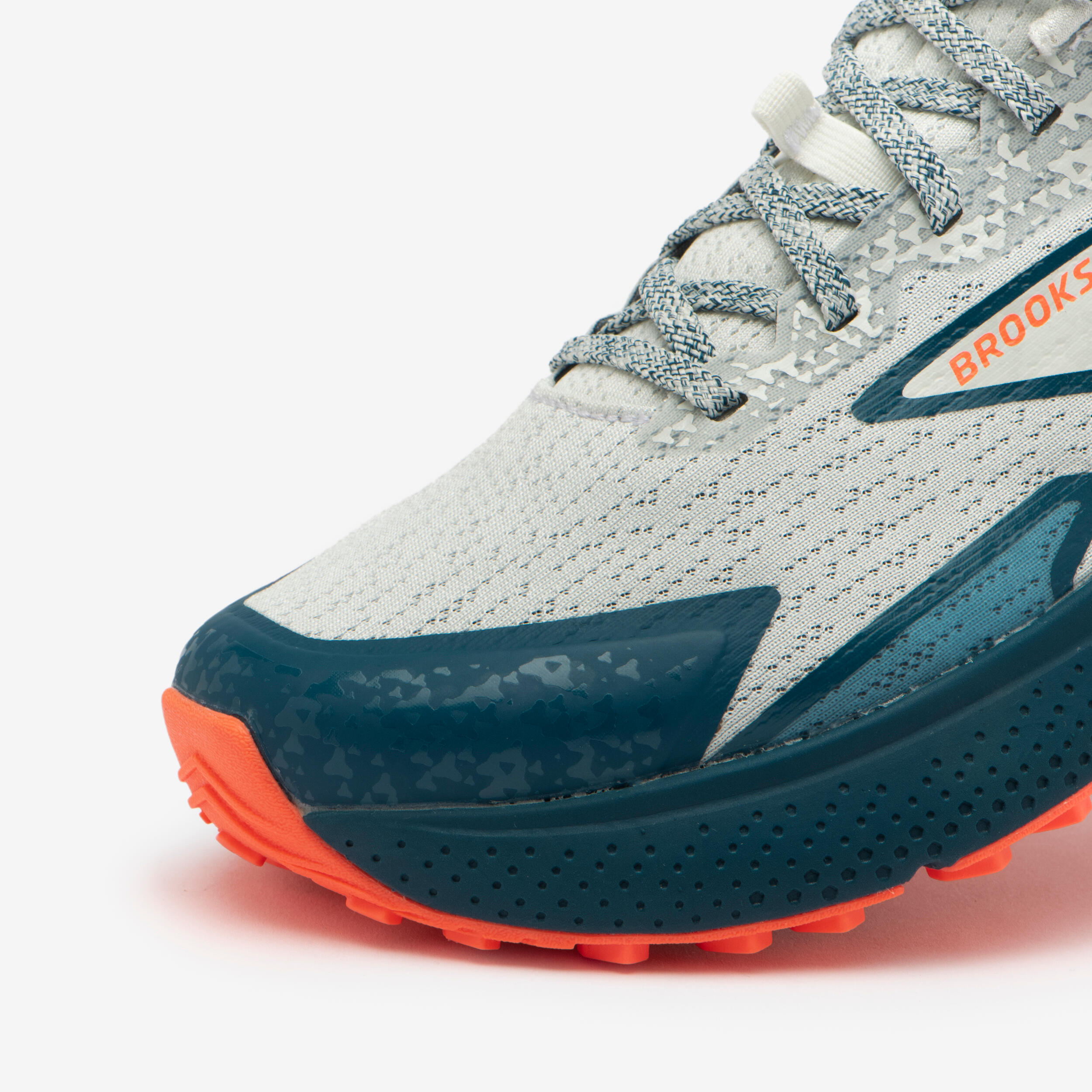 Seconde vie - Chaussures de running trail femme, Brooks divide 5, bleu 5/7