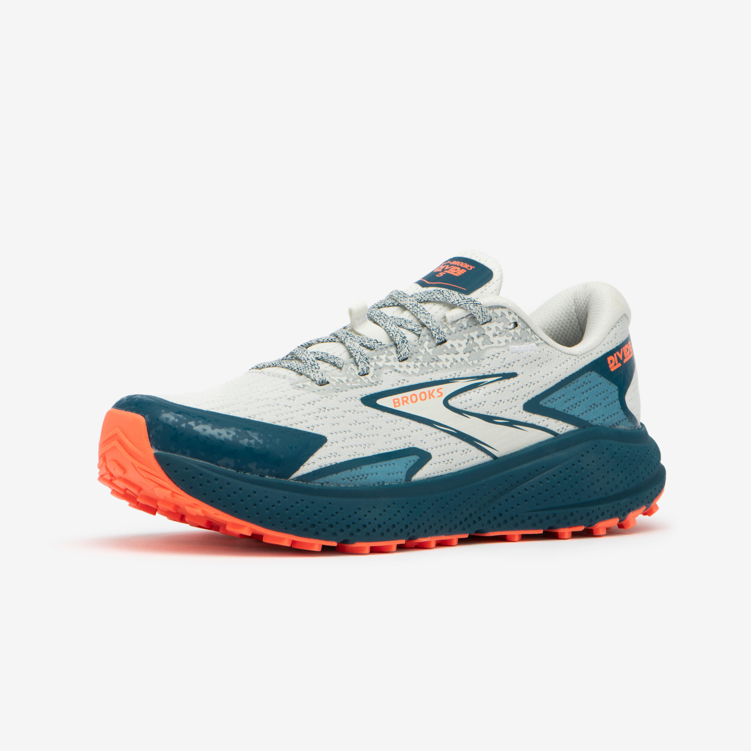 Seconde vie - Chaussures de running trail femme, Brooks divide 5, bleu 2/7