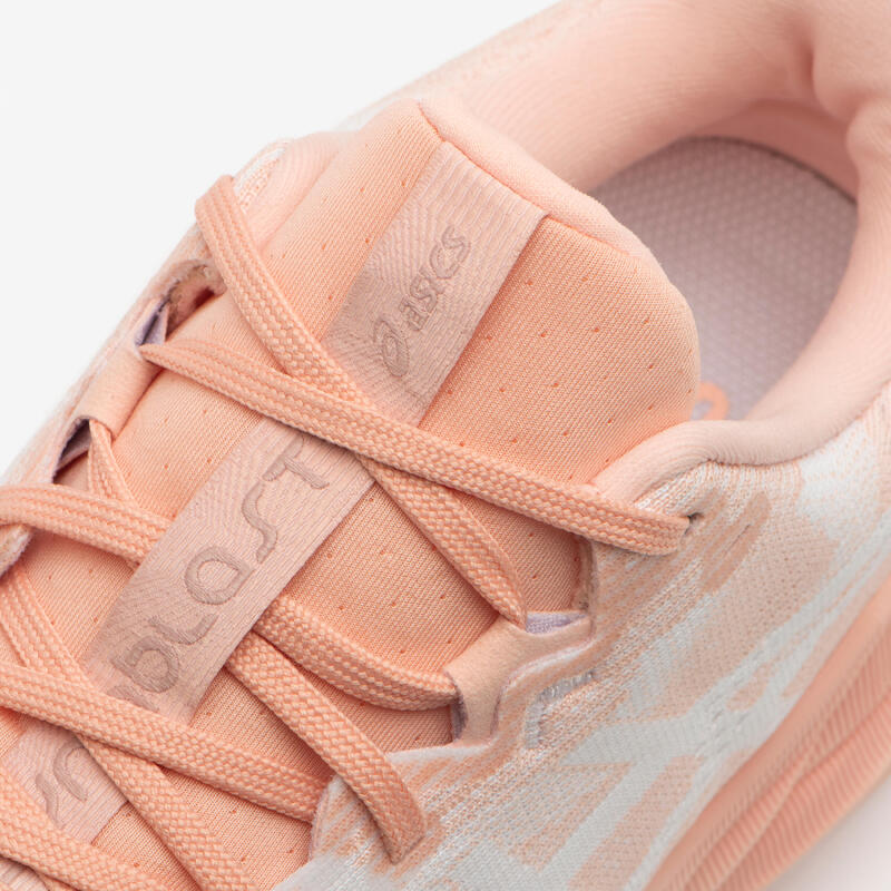Chaussures de Running Dynamiques Femme,  Asics Dynablast 5 Rose Blanc