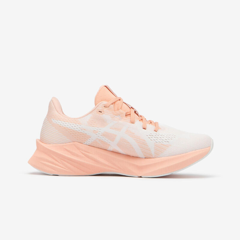 Chaussures de Running Dynamiques Femme,  Asics Dynablast 5 Rose Blanc