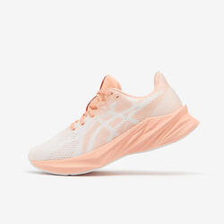 Chaussures de Running Dynamiques Femme, Asics Dynablast 5 Rose Blanc