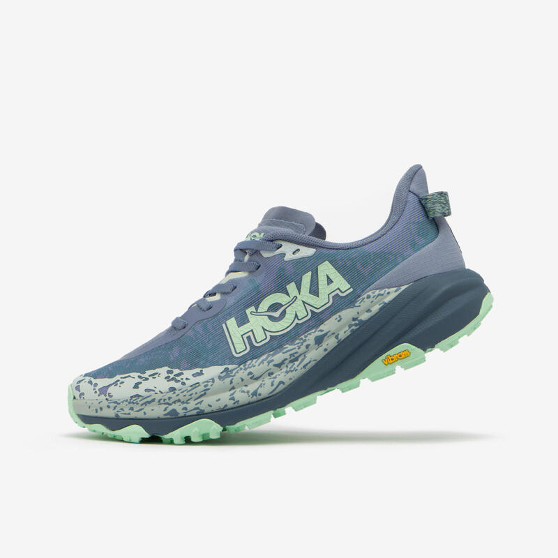 CHAUSSURES DE TRAIL RUNNING FEMME HOKA SPEEDGOAT 6 BLEUE TURQUOISE