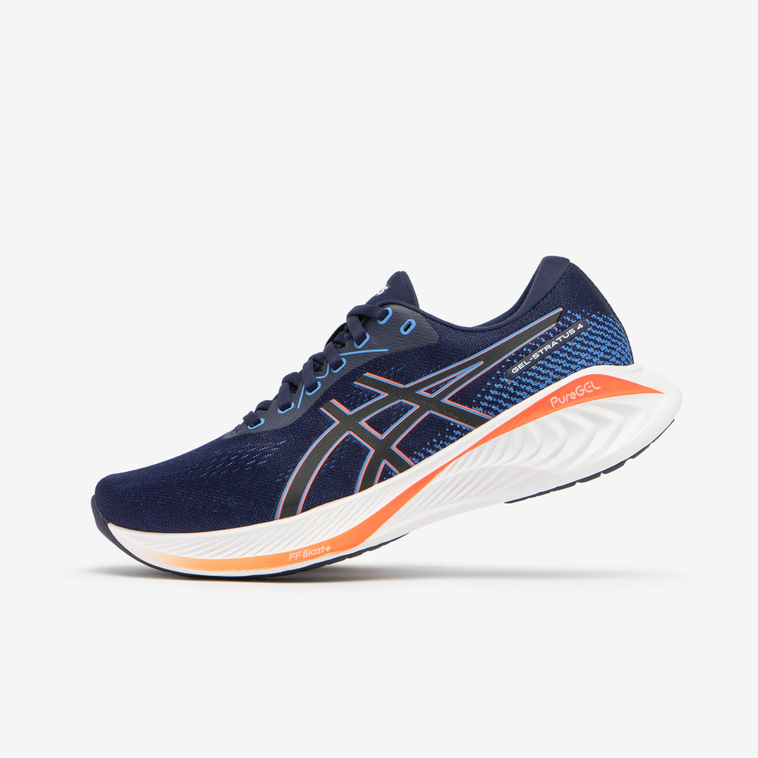 ASICS ZAPATILLAS RUNNING HOMBRE ASICS - GEL-STRATUS KNIT 4 AZUL TURQUESA BLANCO 