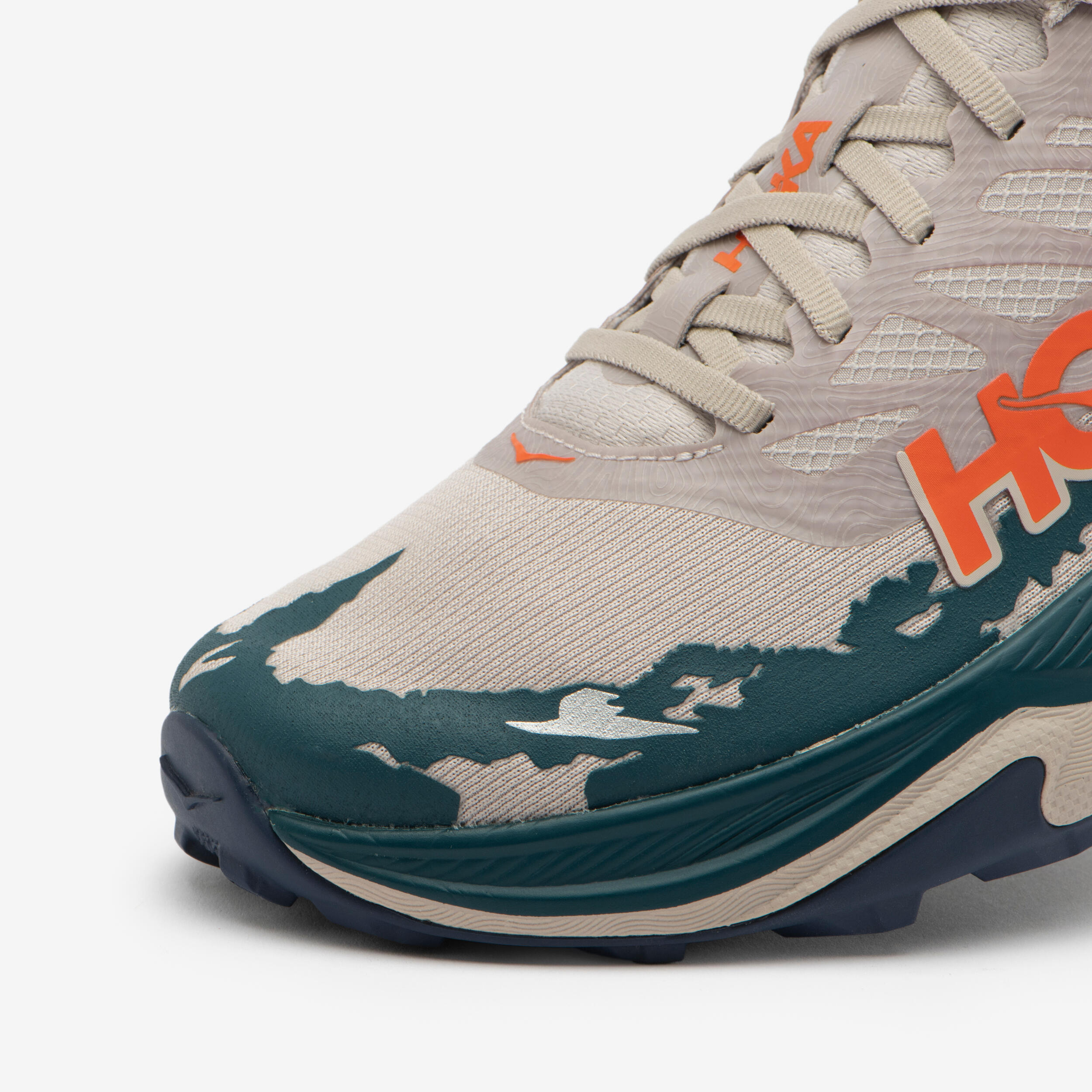 CHAUSSURES DE TRAIL RUNNING HOMME HOKA TORRENT 4 GRISE 5/7