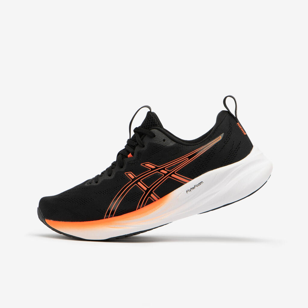 ASICS GEL-PULSE 16 MEN's RUNNING SHOES-BLACK/ORANGE