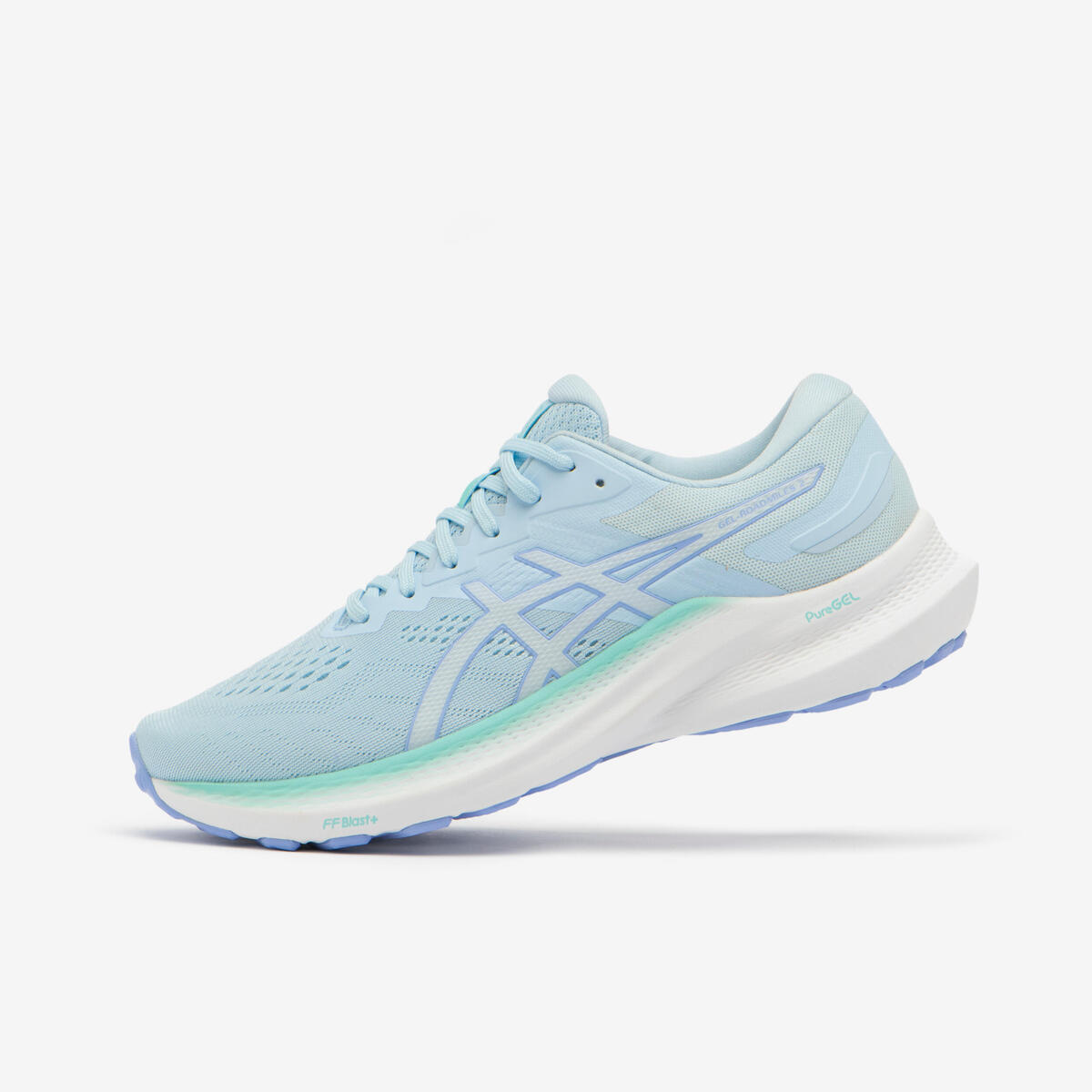 Chaussure de Running Femme, Asics Gel Roadmiles 2 Bleu Turquoise