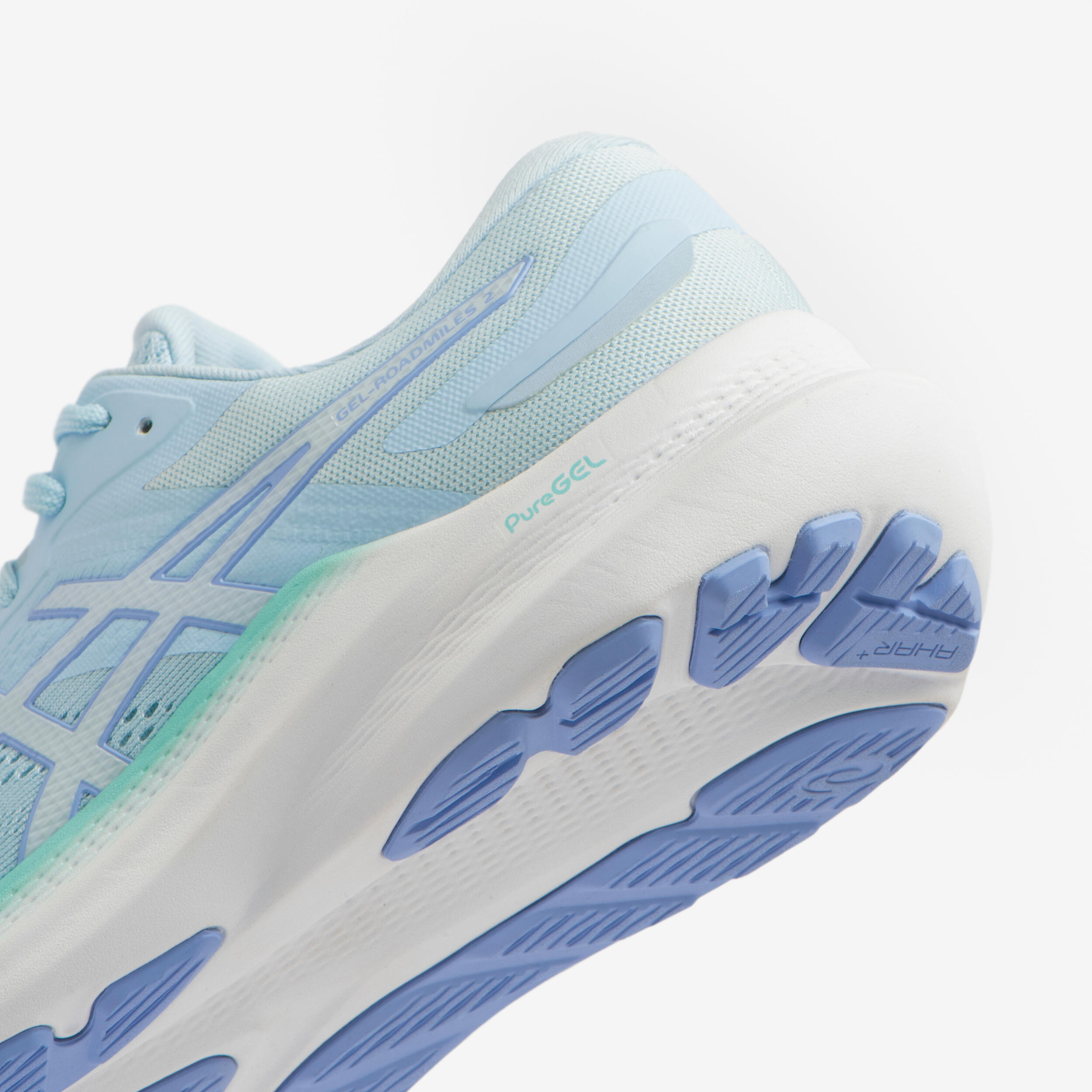 Hardloopschoenen voor dames Gel Roadmiles 2 turquoise 4/7