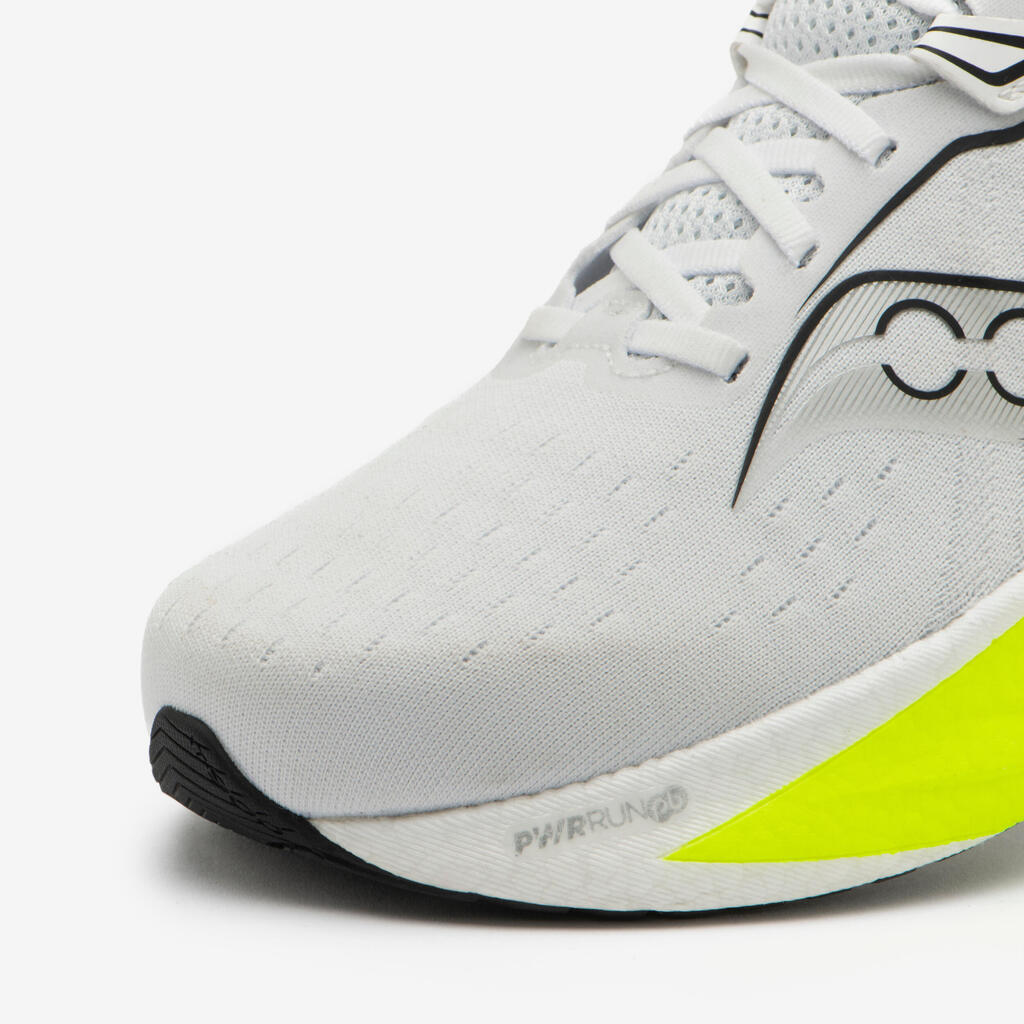 Meeste jooksujalatsid Saucony Triumph 22, valge/kollane