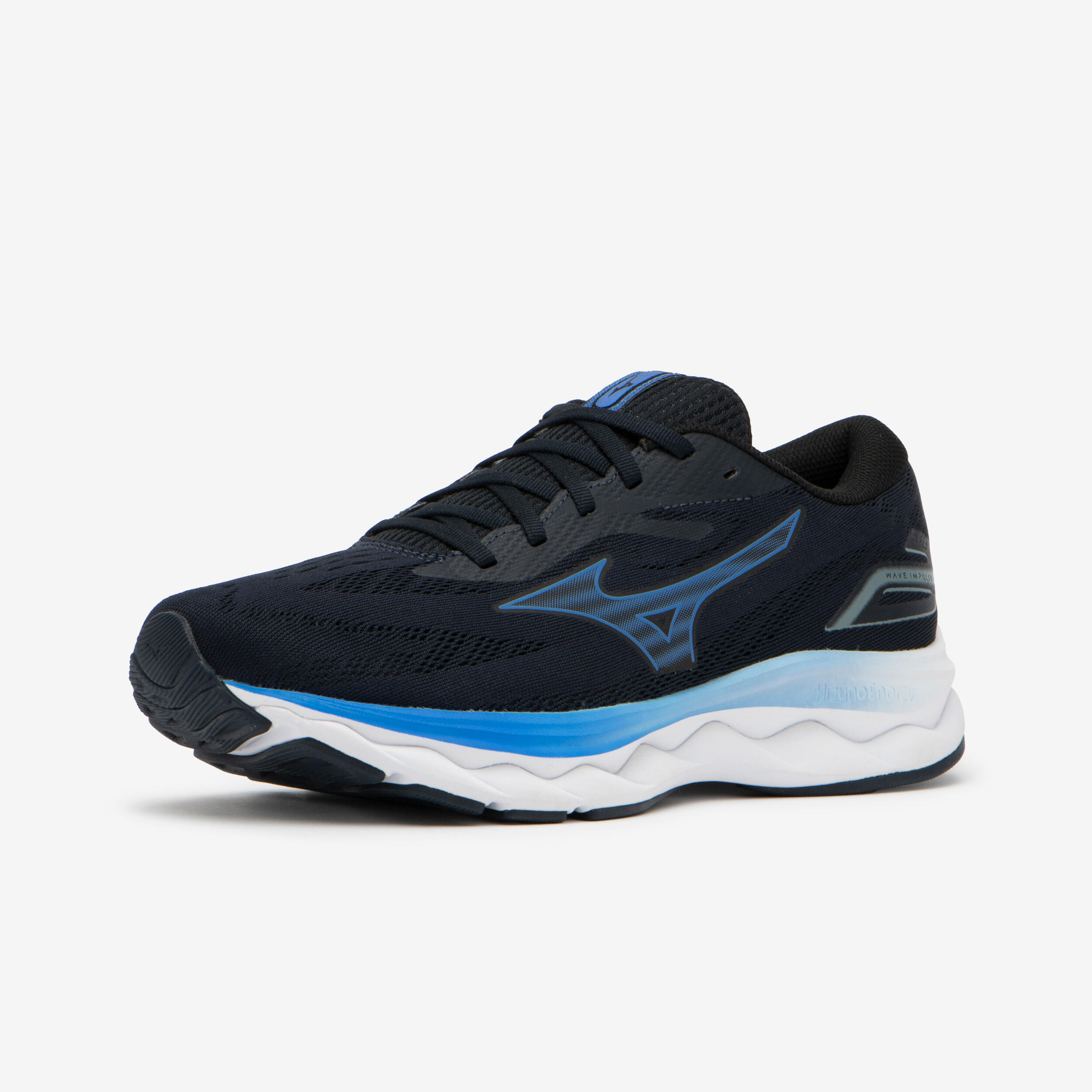 Zapatillas de running hombre Mizuno Wave Impulse Negro Azul  2/7