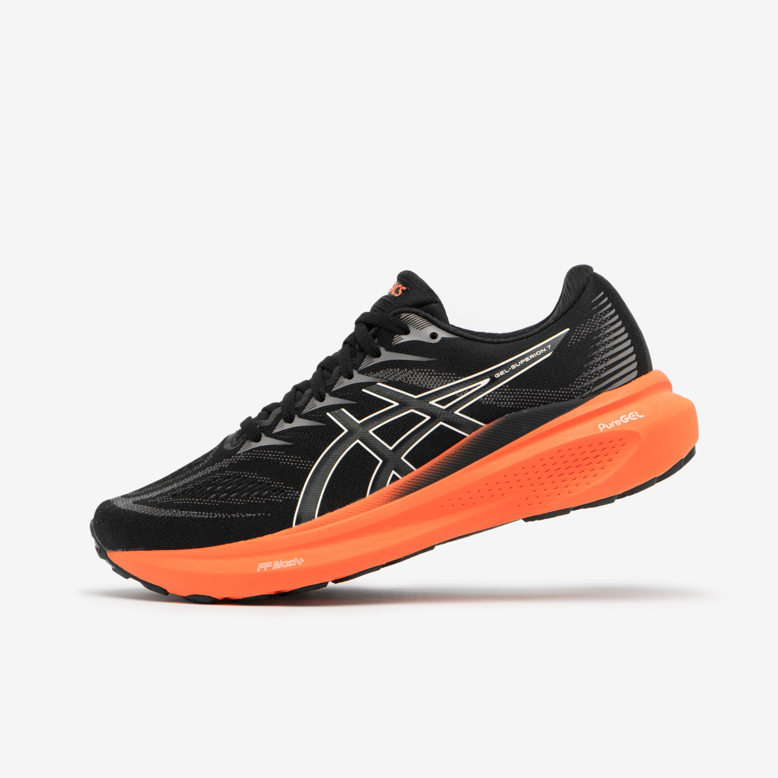 ASICS Laufschuhe Herren Asics - Gel-Superion 7 schwarz/orange
