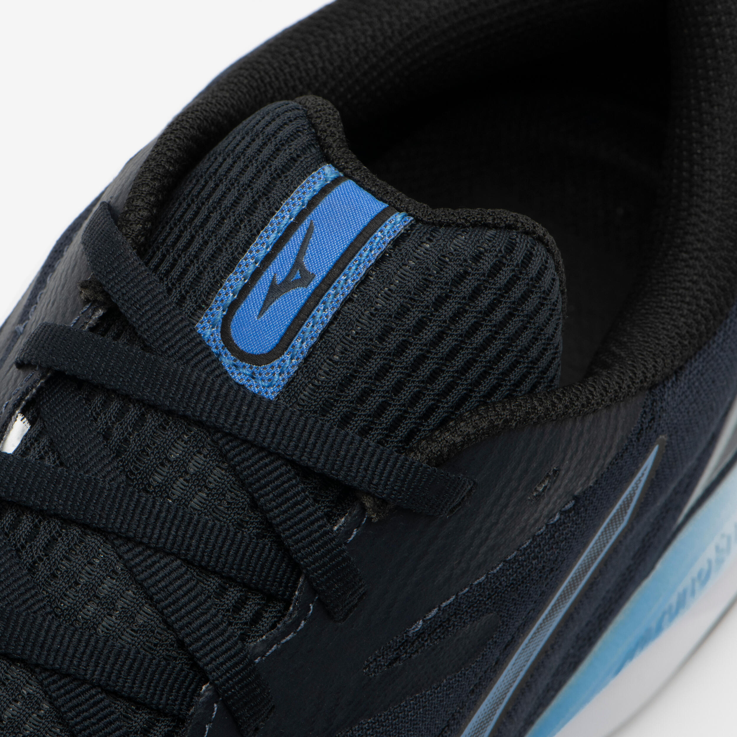 Hardloopschoenen voor heren Wave Impulse zwart/blauw 5/7