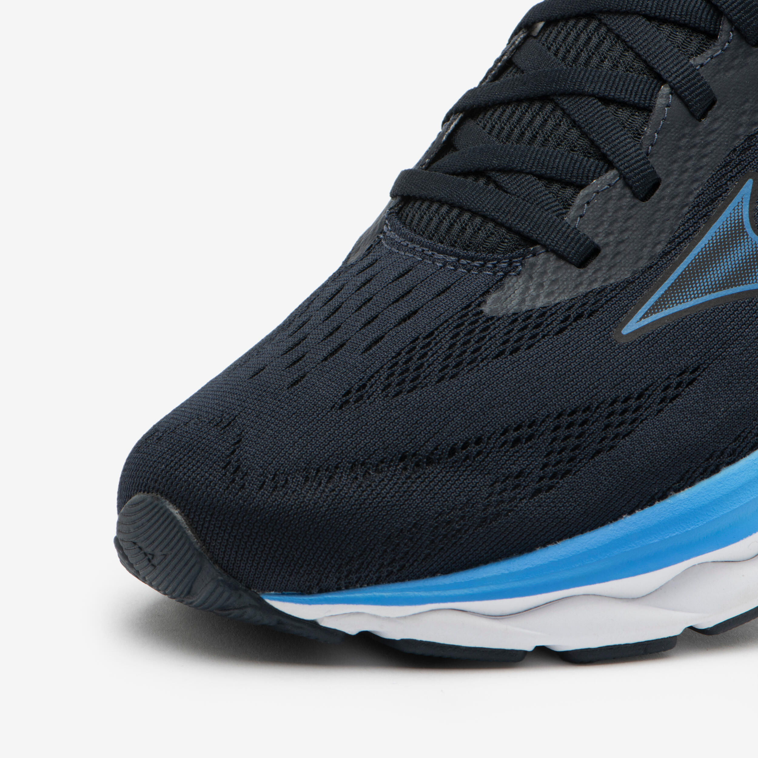 Men's Running Shoes Mizuno Wave Impulse Black Blue Decathlon