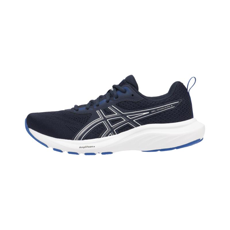 ASICS GEL-WINDHAWK MEN's RUNNING SHOES - BLUE/SILVER