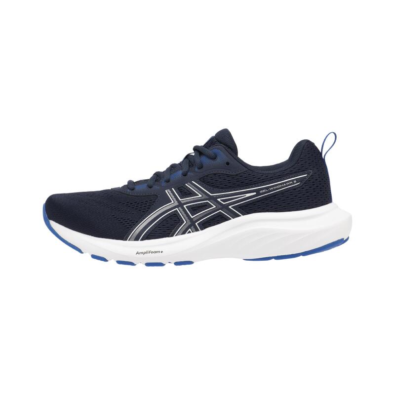 Laufschuhe Herren Asics Gel-Windhawk blau silber