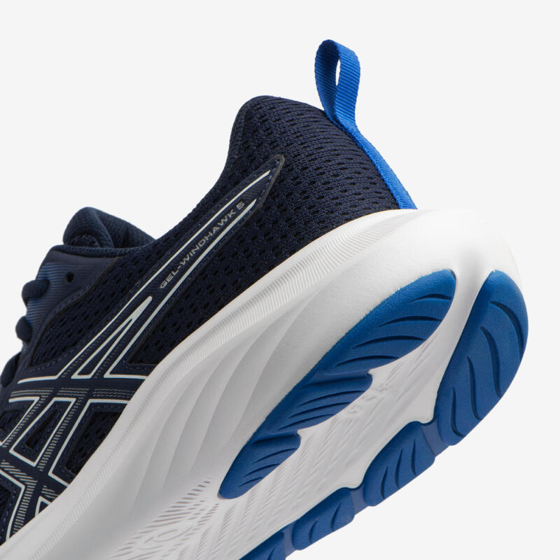 Laufschuhe Herren Asics Gel-Windhawk blau silber