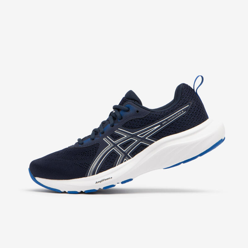 ASICS GEL-WINDHAWK MEN's RUNNING SHOES - BLUE/SILVER