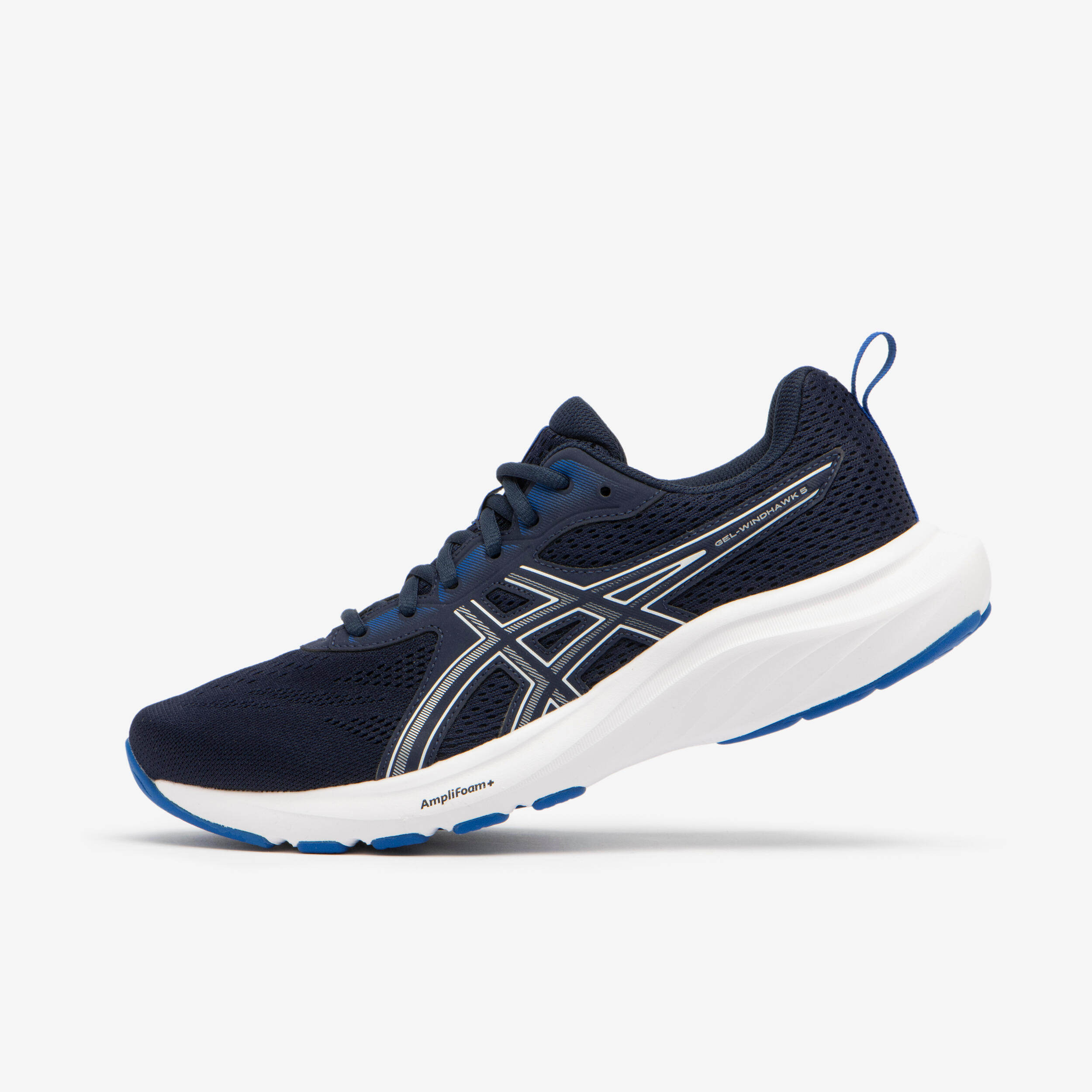 Încălțăminte Alergare Jogging ASICS GEL-WINDHAWK ALBASTRU/ARGINTIU BĂRBAȚI