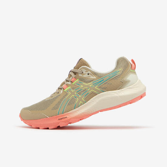Seconde vie - Chaussures de Trail Running Femme, Asics Gel Kanaku 6 Beige Bleu