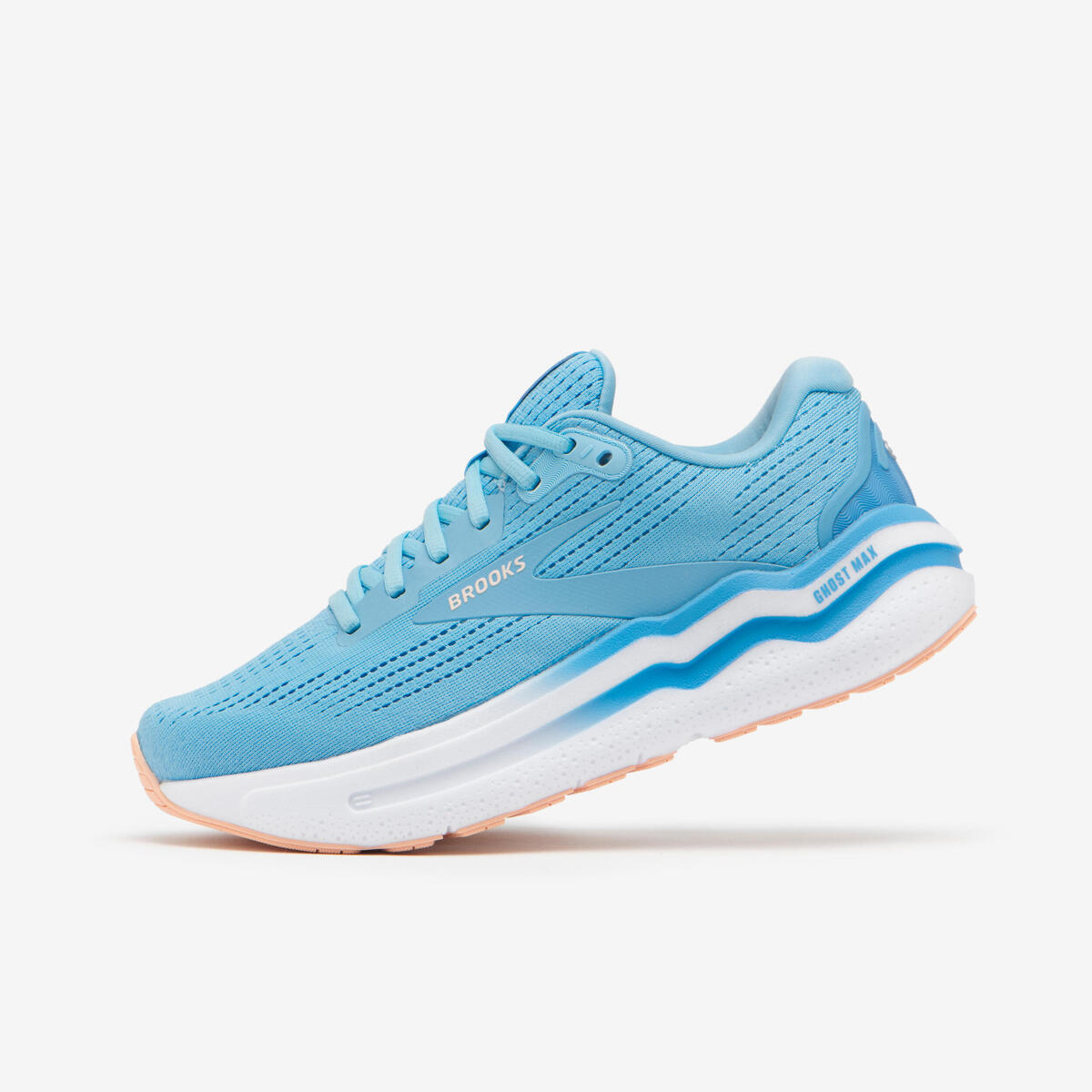 Chaussures Running route Femme, Brooks Ghost Max 2 Bleu