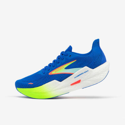 Zapatillas de Trail Running Hombre, Brooks Hyperion Max 2 azul amarillo