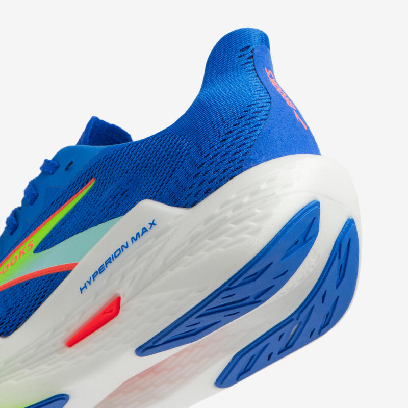 Chaussures de Running Homme, Brooks Hyperion Max 2 Bleu Jaune