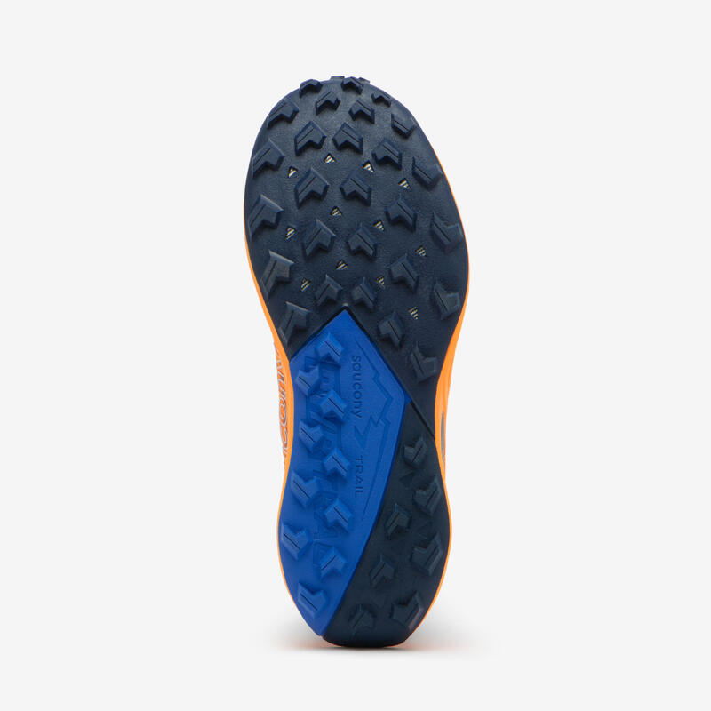 Chaussures de Trail Running Homme, Saucony Peregrine 15 Orange