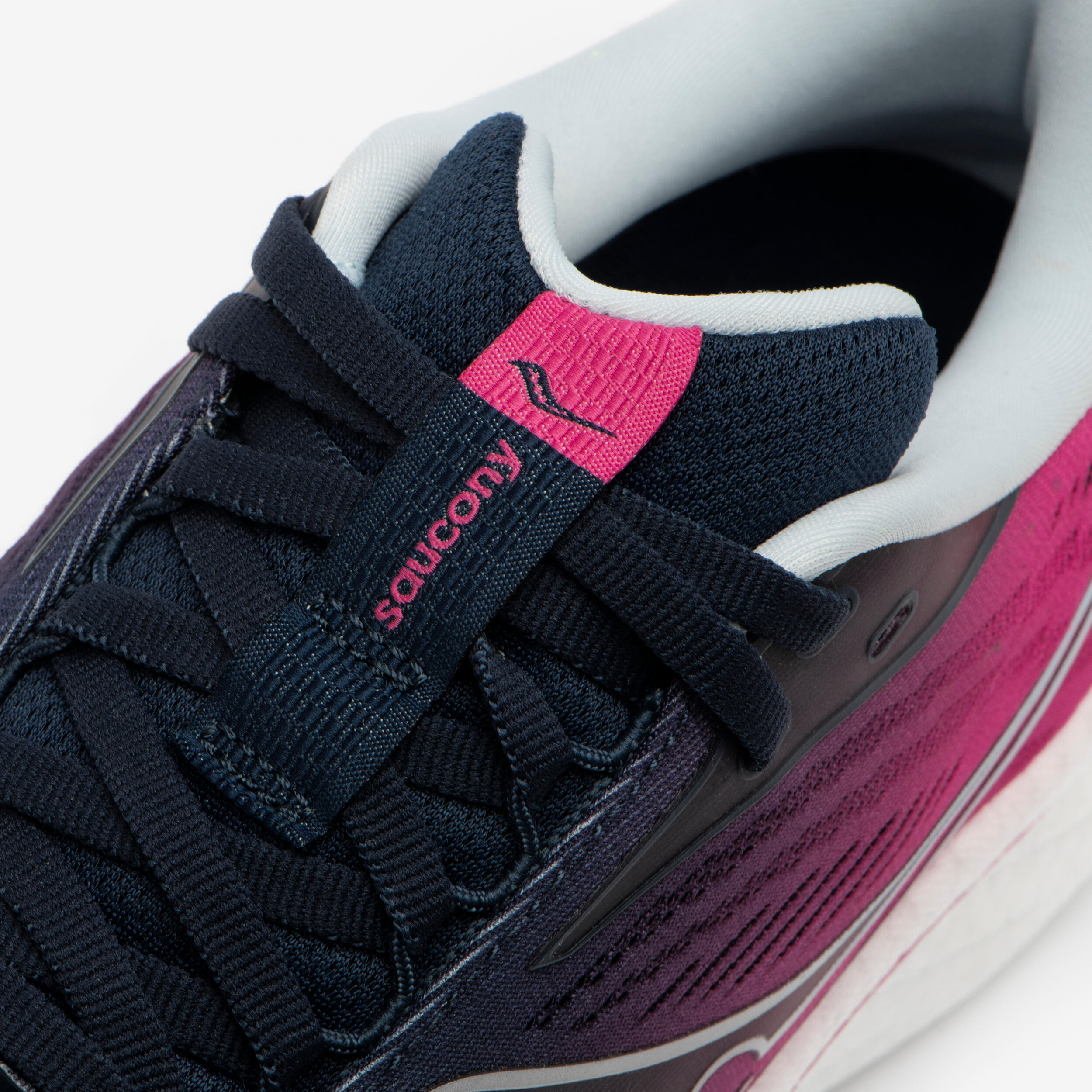 Scarpe running donna Saucony RIDE 18 lilla-nero 5/7