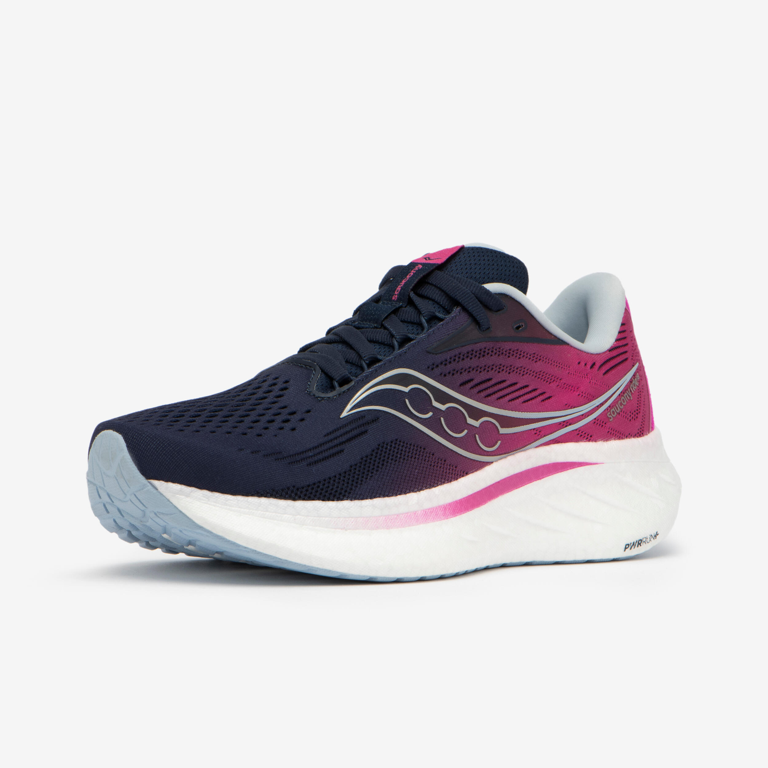Scarpe running donna Saucony RIDE 18 lilla-nero 2/7