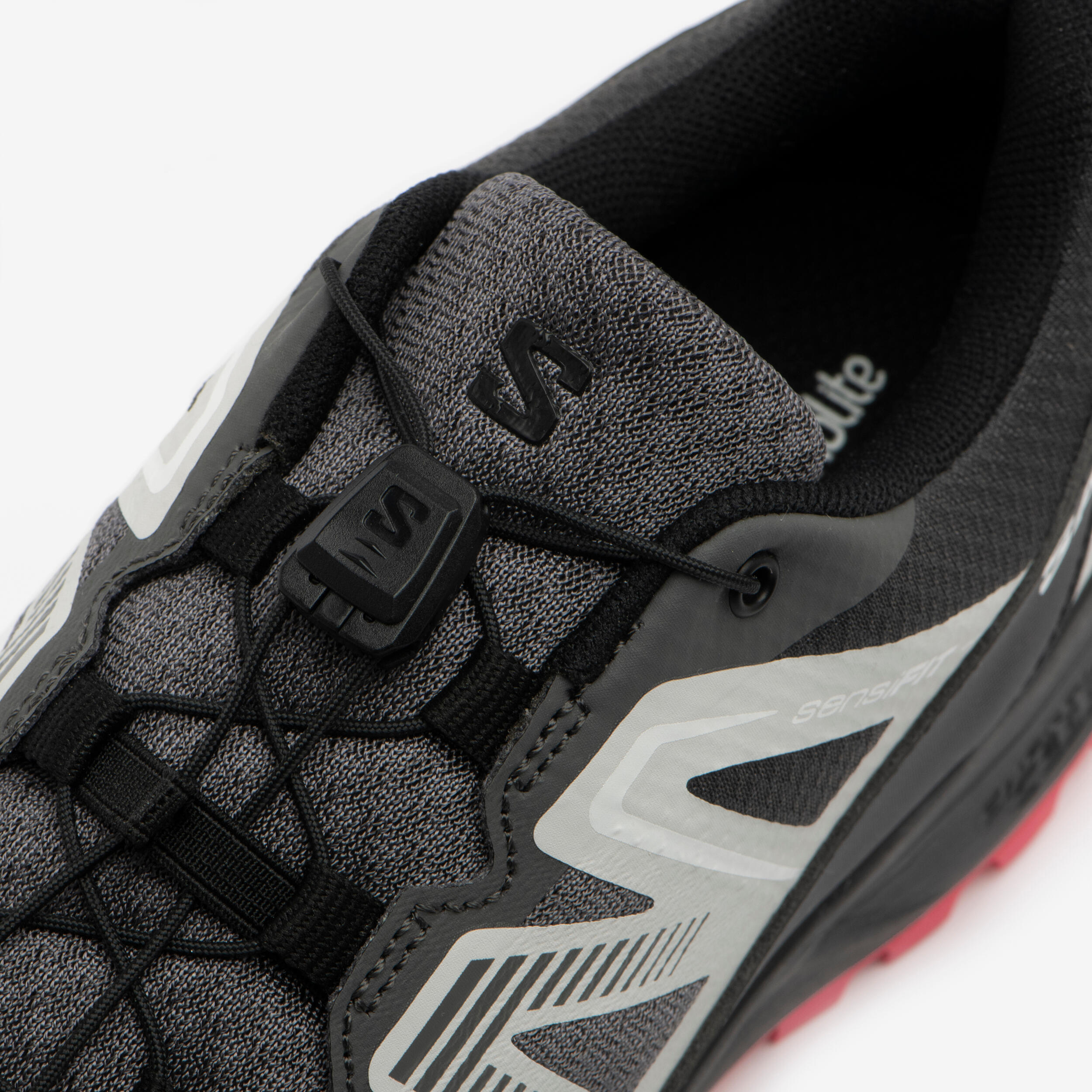 Trailschoenen voor dames Supera Trail 3 zwart roze 5/7