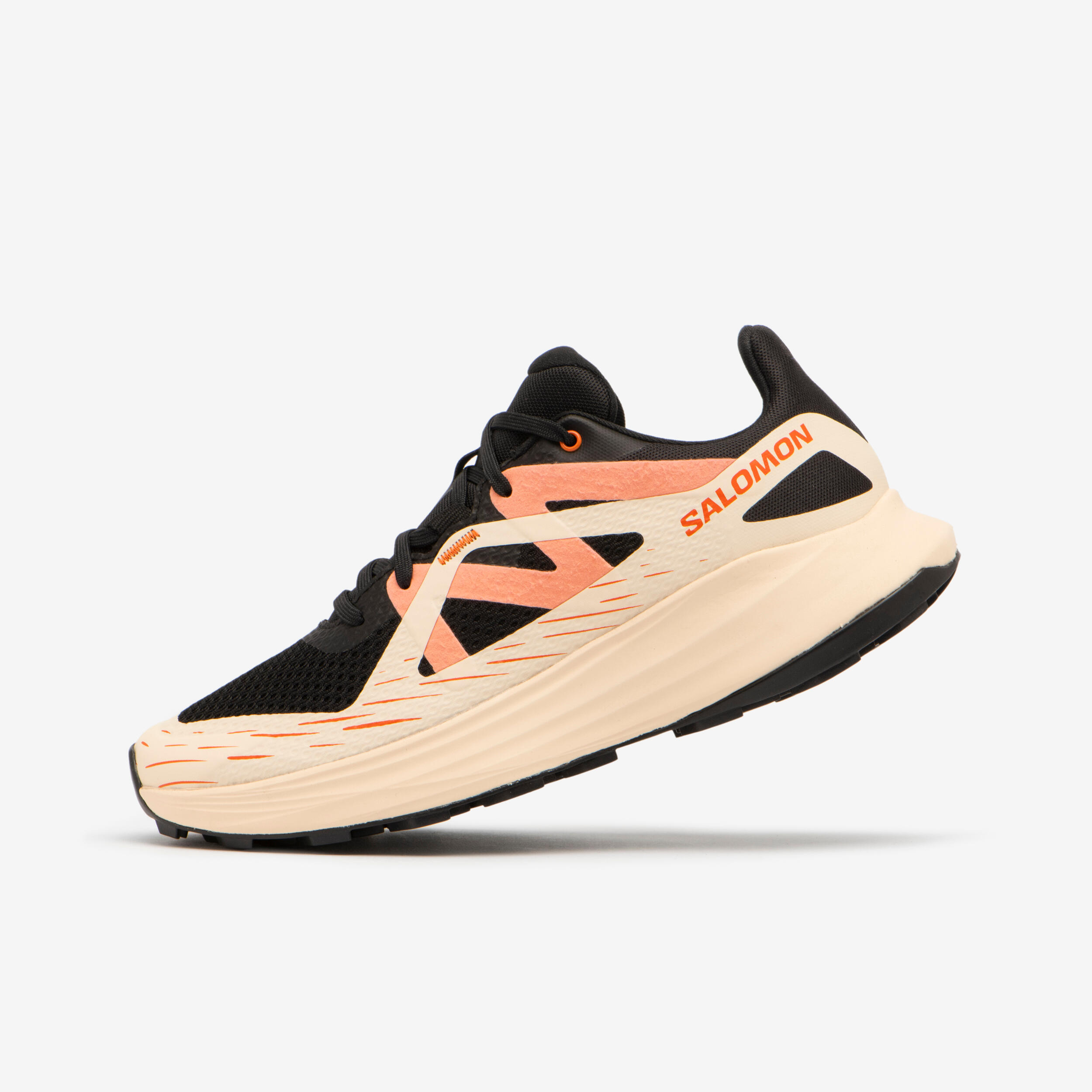 SALOMON Women's Trail Running Shoes - Salomon Ultra Flow - Black/Pink