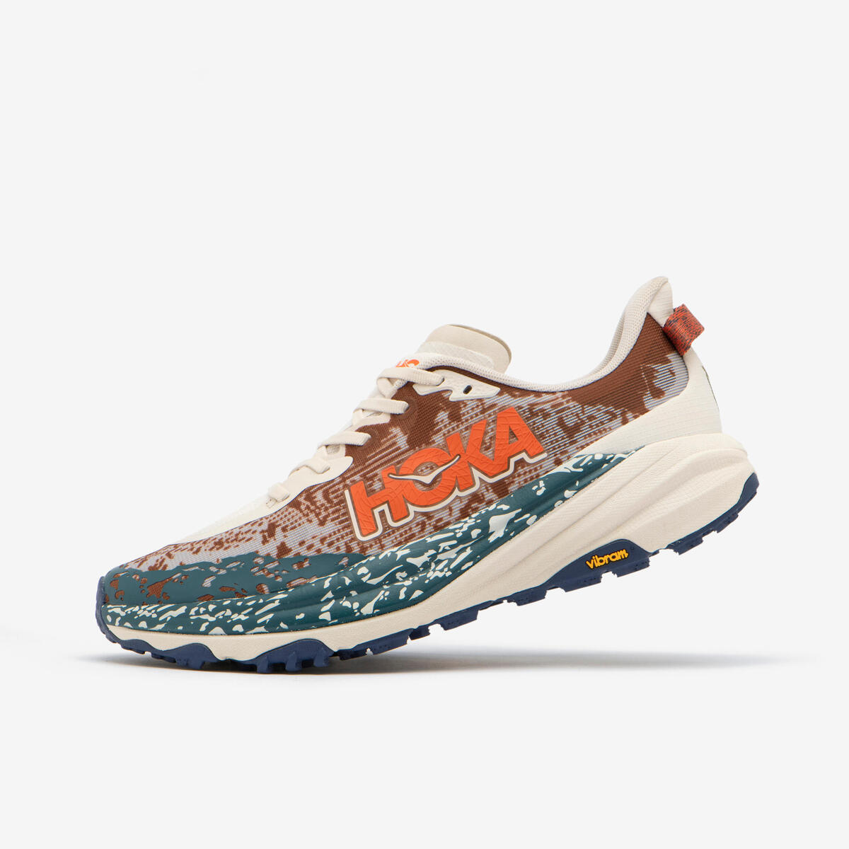 Chaussures de Trail Running Homme, Hoka Speedgoat 6 Beige